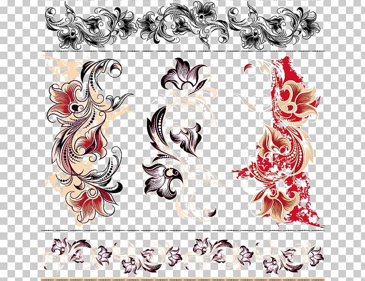 Visual Arts Floral Design Flower Illustration PNG, Clipart, Art, Creative Flower, Design Vector, Floral, Floral Border Free PNG Download