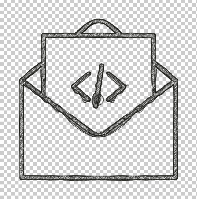 Mail Icon Coding Icon PNG, Clipart, Coding Icon, Line Art, Mail Icon, Symbol Free PNG Download