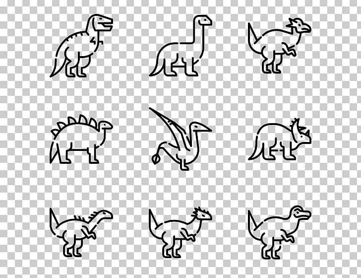 Computer Icons Dinosaur Encapsulated PostScript PNG, Clipart, Angle, Animal, Animal Figure, Area, Black Free PNG Download