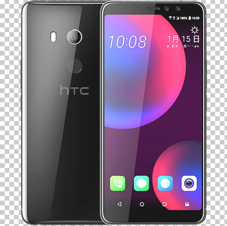 HTC U11 Smartphone Front-facing Camera Color PNG, Clipart, Black, Cellular Network, Color, Communication Device, Electronic Device Free PNG Download
