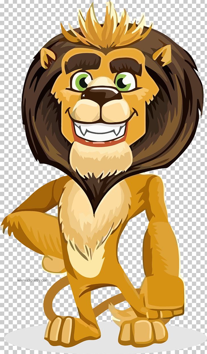 Lion Cartoon Drawing Character Graphics PNG, Clipart, Animals, Art, Big Cats, Carnivoran, Cartoon Free PNG Download