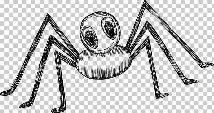 Spider Drawing PNG, Clipart, Auto Part, Black And White, Drawing, Encapsulated Postscript, Hand Painted Free PNG Download