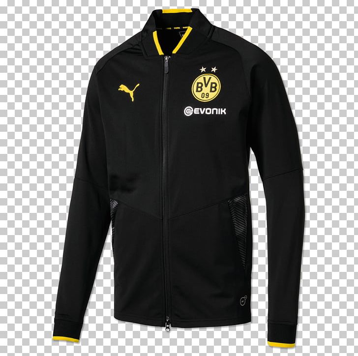 Borussia Dortmund Tracksuit T-shirt Westfalenstadion Bundesliga PNG, Clipart, Black, Borussia Dortmund, Brand, Bundesliga, Clothing Free PNG Download