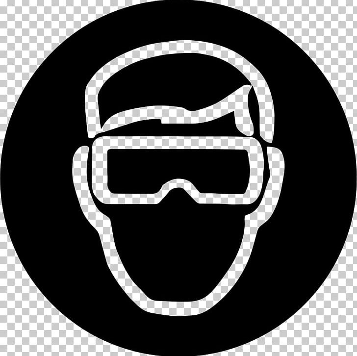 Personal Protective Equipment Goggles Safety Sign Eye Protection PNG, Clipart, Automotive Design, Black And White, Brand, Circle, Eye Free PNG Download