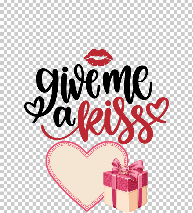 Give Me A Kiss Valentines Day Love PNG, Clipart, Clothing, Free, Kiss, Logo, Love Free PNG Download