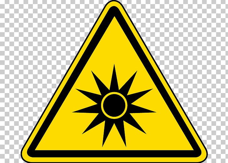 Laser Safety Hazard Symbol Sign PNG, Clipart, Area, Computer Icons, Hazard, Hazard Symbol, Label Free PNG Download