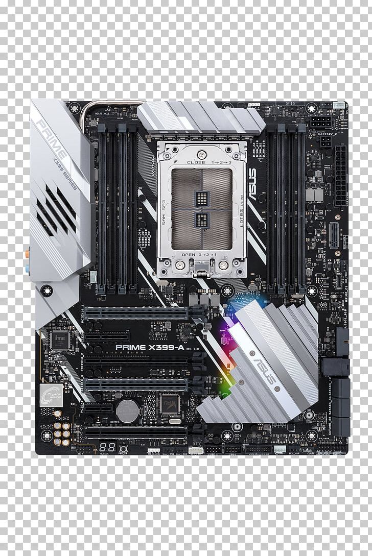 Socket TR4 Motherboard Ryzen DDR4 SDRAM ATX PNG, Clipart, Asus, Central Processing Unit, Computer Cooling, Computer Hardware, Cpu Free PNG Download
