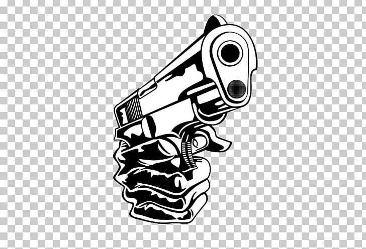 Weapon Firearm Handgun PNG, Clipart, Angle, Art, Automotive Design, Black, Black And White Free PNG Download