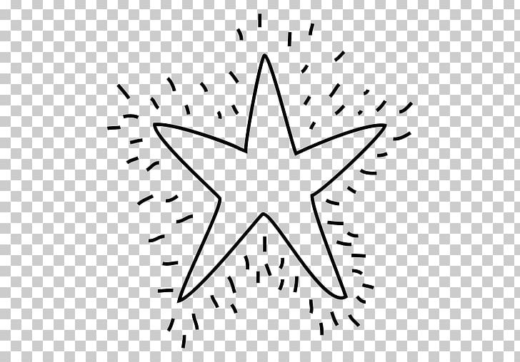Star Line Shape Point PNG, Clipart, Angle, Area, Black, Black And White, Circle Free PNG Download