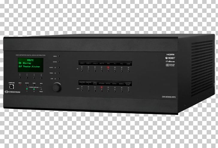 Digital Video Digital Data Crestron Electronics Digital Media PNG, Clipart, Analog Signal, Audio, Audio Equipment, Audio Receiver, Electronic Device Free PNG Download