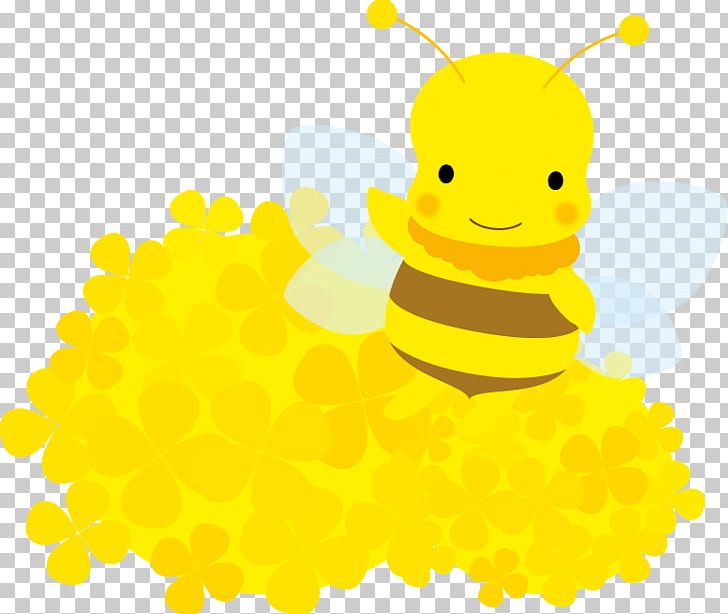 Illustration Of A Bee Sitting On The Right Of Flow PNG, Clipart, Animals, Art, Beak, Bee, Bird Free PNG Download