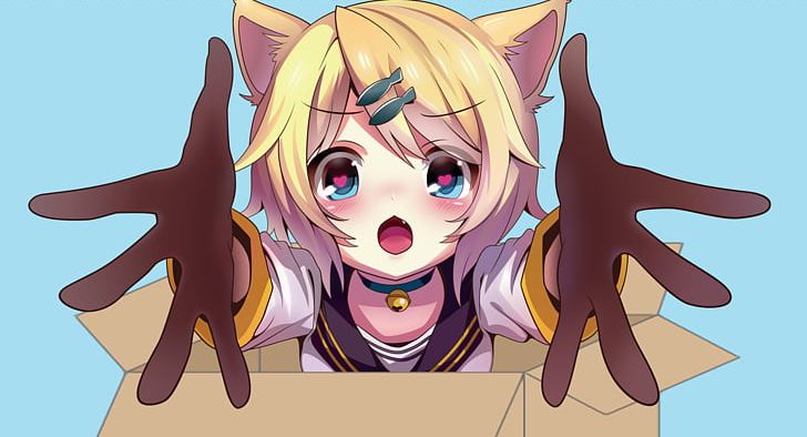 Kagamine Rin/Len Cat Vocaloid Pet PNG, Clipart, Animal, Anime, Art, Cartoon, Cat Free PNG Download