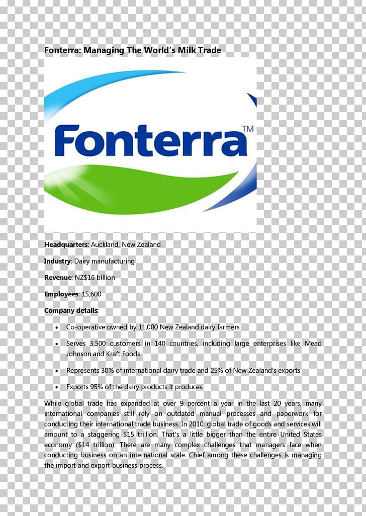 Milk Fonterra Brand New Zealand PNG, Clipart, Area, Brand, Brand New, Case, Case Study Free PNG Download