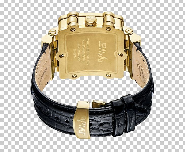 Watch Gold Leather Calfskin Diamond PNG, Clipart, Bracelet, Brand, Calfskin, Diamond, Gold Free PNG Download
