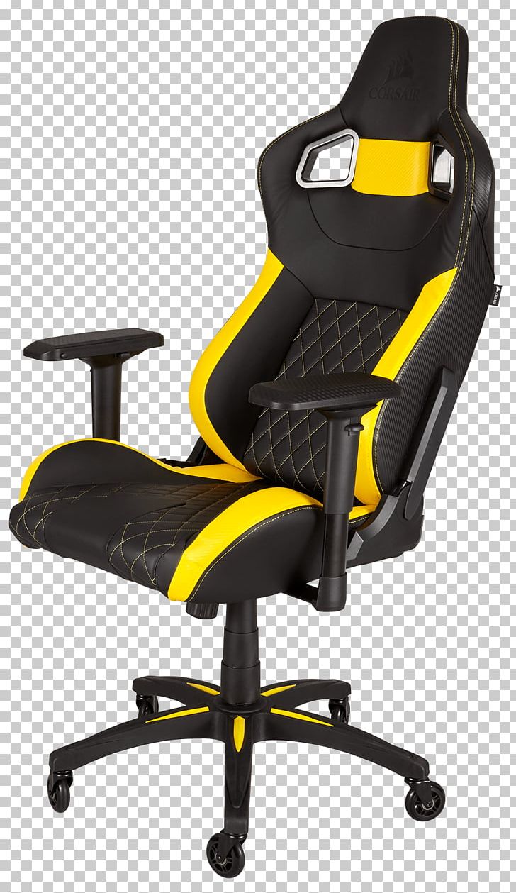 Gaming Chair Furniture Seat Video Game PNG, Clipart, Angle, Armrest, Black, Caster, Chair Free PNG Download