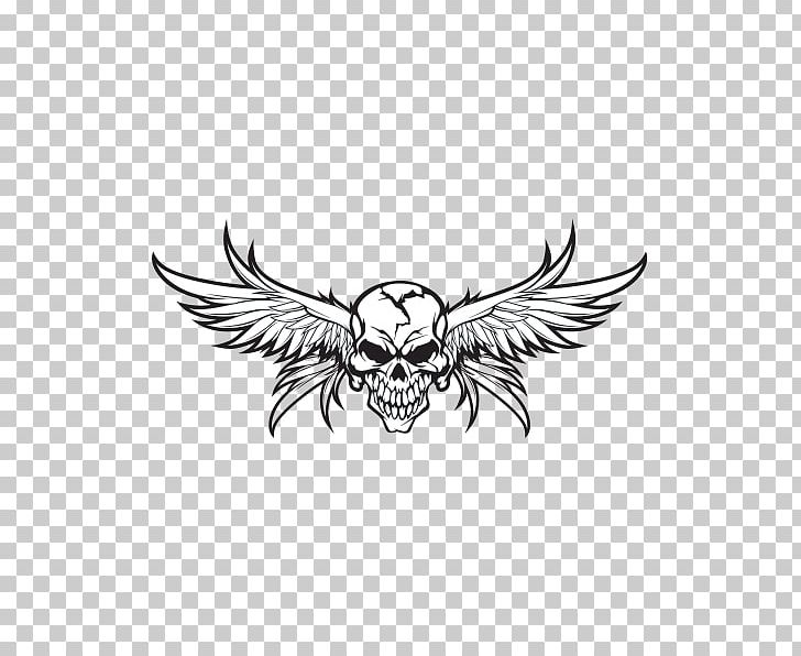Tattoo Art Drawing Skull PNG, Clipart, Abziehtattoo, Art, Bird, Black And White, Body Art Free PNG Download