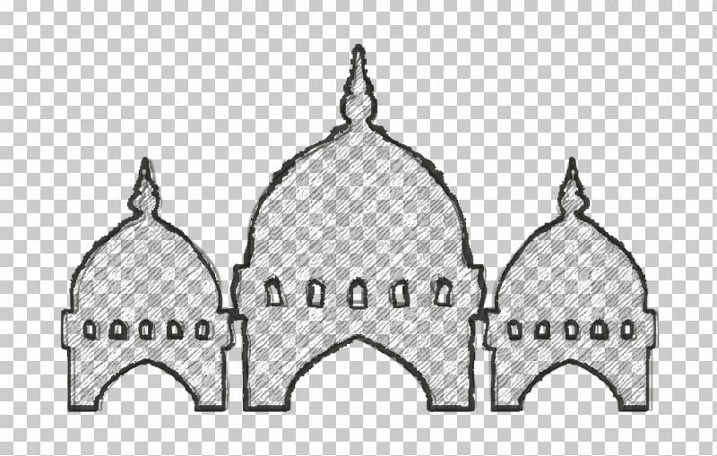 Monuments Icon Islamicons Icon Mosque Domes Icon PNG, Clipart, Black, Black And White, Chemical Symbol, Headgear, Islam Icon Free PNG Download