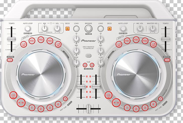 DJ Controller Pioneer DJ Disc Jockey Pioneer DDJ-WeGO2 Audio PNG, Clipart, Audio, Audio Mixers, Cdj, Ddj, Ddj Wego Free PNG Download
