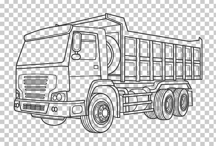 Model Car Commercial Vehicle Automotive Design Truck PNG, Clipart, Angle, Artwork, Automotive Exterior, Automotive Tire, Black And White Free PNG Download