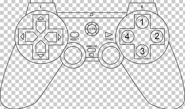 PlayStation 3 PlayStation 2 PlayStation 4 Joystick Game Controllers PNG, Clipart, Angle, Area, Black, Cartoon, Controller Free PNG Download