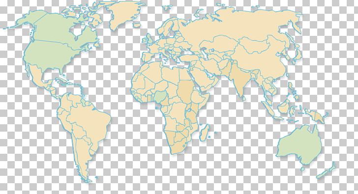 flat globe map clip art