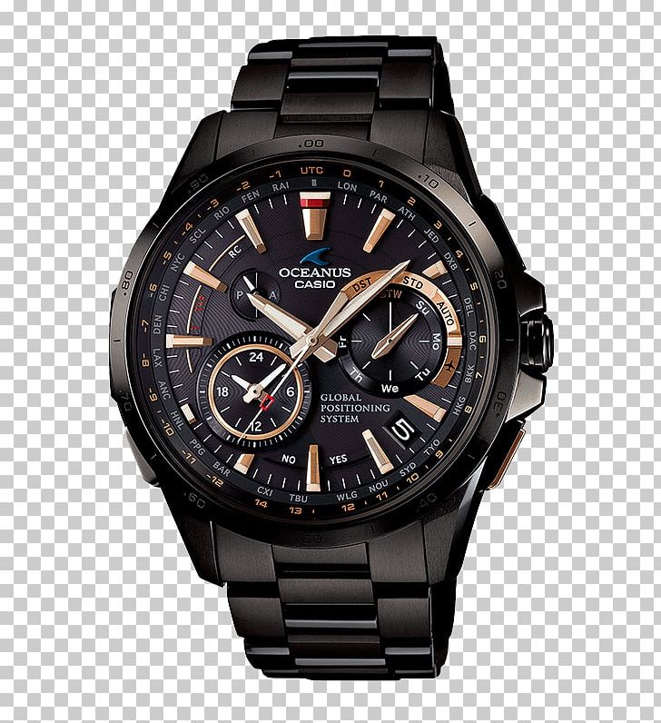 Casio Oceanus OCEANUS OCW-G1000B-1A2JF GPS HYBRID WAVECEPTOR Men's WATCH Casio Wave Ceptor PNG, Clipart,  Free PNG Download