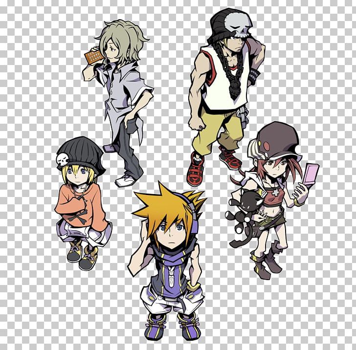 The World Ends With You Video Game Kingdom Hearts We Heart It PNG, Clipart, Anime, Cartoon, Character, Clothing, Fan Art Free PNG Download