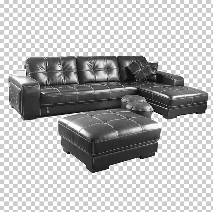 Loveseat Ottoman Couch Stool PNG, Clipart, Angle, Background Black, Black, Black Background, Black Board Free PNG Download