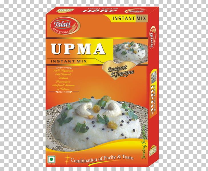 Vegetarian Cuisine Upma Indian Cuisine Food Recipe PNG, Clipart, Commodity, Convenience, Convenience Food, Cuisine, Custard Free PNG Download