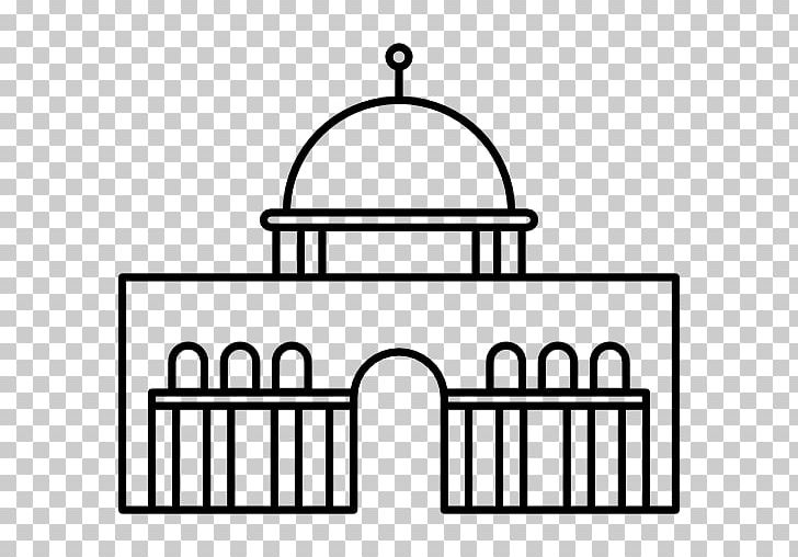 Dome Of The Rock PNG, Clipart, Arch, Area, Black, Black And White, Building Free PNG Download