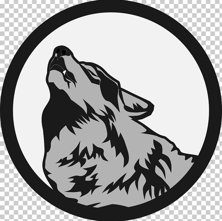 Gray Wolf Logo Symbol PNG, Clipart, Animals, Art, Black, Black And White, Carnivoran Free PNG Download