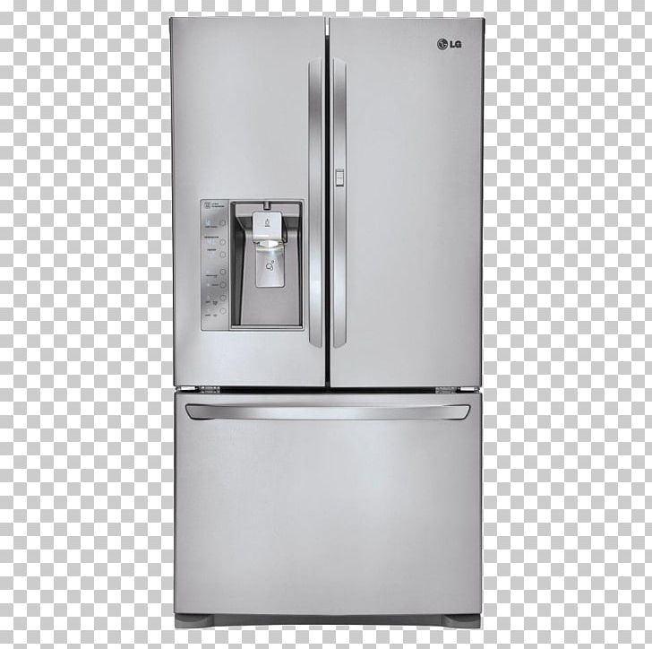 Refrigerator LG Electronics Frigidaire Gallery FGHB2866P Cubic Foot LG LFXC24726 PNG, Clipart, Angle, Consumer Electronics, Cubic Foot, Door, Freezers Free PNG Download