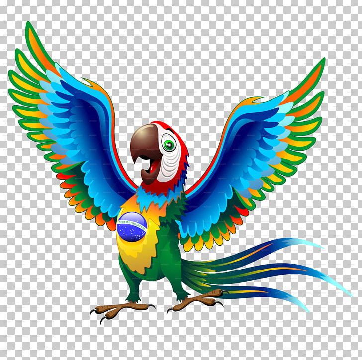 Brazil Parrot Scarlet Macaw Bird PNG, Clipart, Animals, Beak, Bird, Brazil, Cartoon Free PNG Download