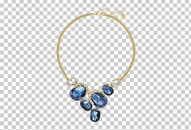 Earring Necklace Jewellery Bijou Pendant PNG, Clipart, Blue, Body Jewelry, Bracelet, Brilliant, Chain Free PNG Download