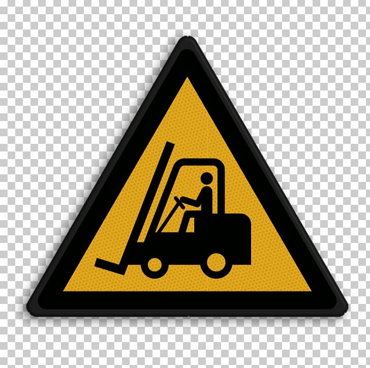 Forklift Warning Sign Hazard Symbol Linde Material Handling Industry PNG, Clipart, Angle, Brand, Forklift, Hazard, Hazard Symbol Free PNG Download