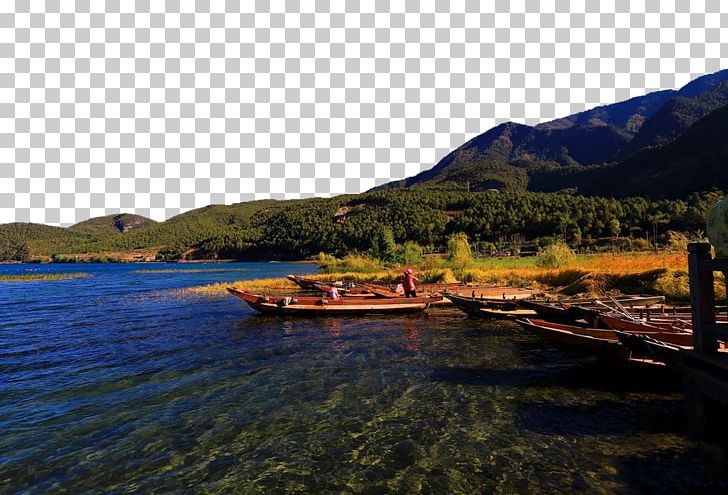 Lugu Lake Lake District Loch Tourism PNG, Clipart, Aquatic, Attractions, Cartoon Lake Water, Coast, Fig Free PNG Download