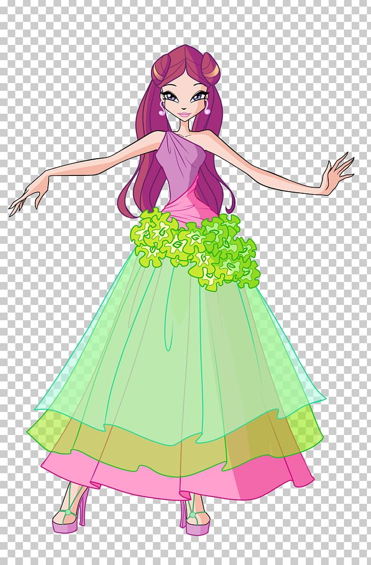 Roxy Bloom Tecna Stella PNG, Clipart, Animation, Art, Bloom, Doll, Fashion Design Free PNG Download