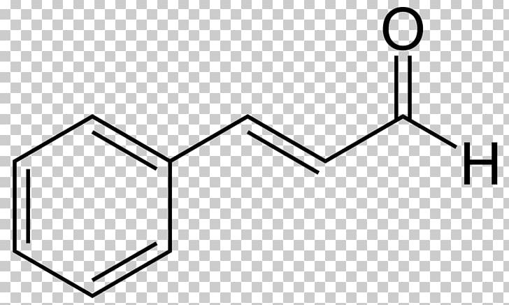 Cinnamaldehyde Cinnamic Acid Cinnamon Structure PNG, Clipart, Angle, Area, Black, Black And White, Chemical Compound Free PNG Download