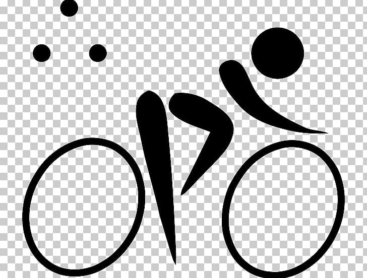 Summer Olympic Games Triathlon Pictogram PNG, Clipart, Black, Black And White, Brand, Circle, Cycling Free PNG Download