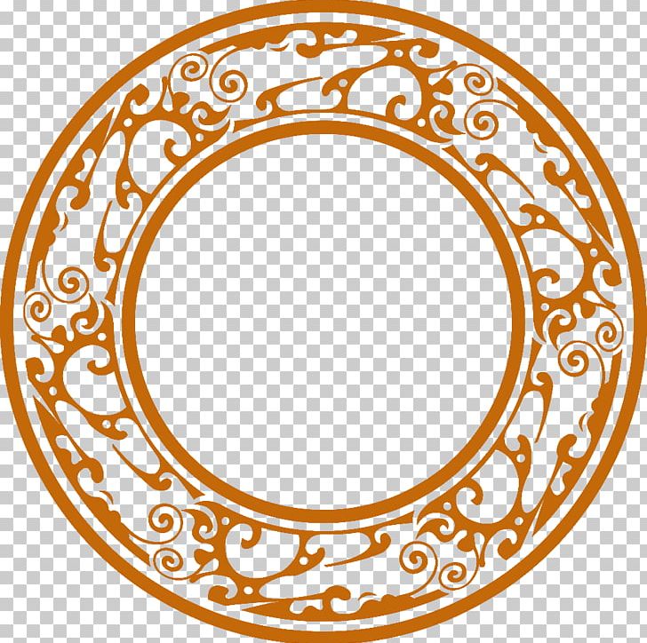 Circle Chinoiserie PNG, Clipart, Area, Art, Border, Border Frame, Border Texture Free PNG Download