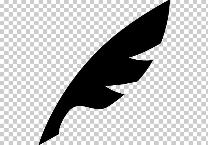 Computer Icons Feather Silhouette PNG, Clipart, Animals, Beak, Black, Black And White, Computer Icons Free PNG Download