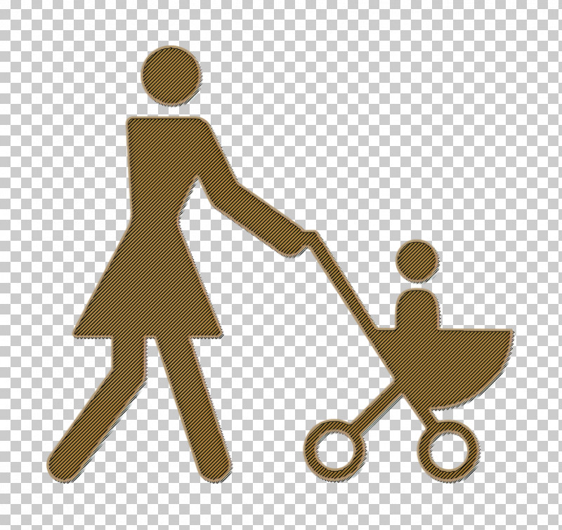 People Icon Mother Walking With Her Son On A Stroller Icon Stroller Icon PNG, Clipart, Cartoon, Family Icons Icon, People Icon, Silhouette, Stroller Icon Free PNG Download