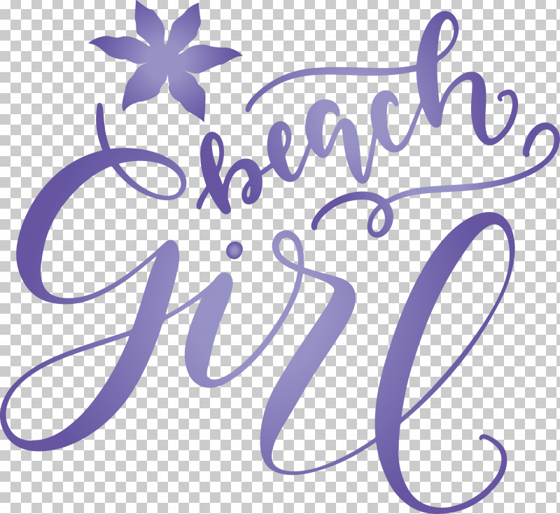 Beach Girl Summer PNG, Clipart, Beach Girl, Cartoon, Flower, Geometry, Lavender Free PNG Download