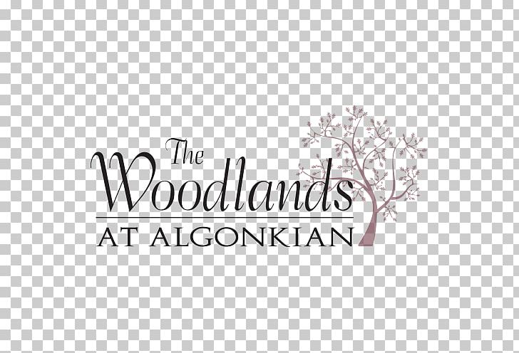 Logo Brand Line The Woodlands At Algonkian Font PNG, Clipart, Area, Art, Brand, Calligraphy, Line Free PNG Download