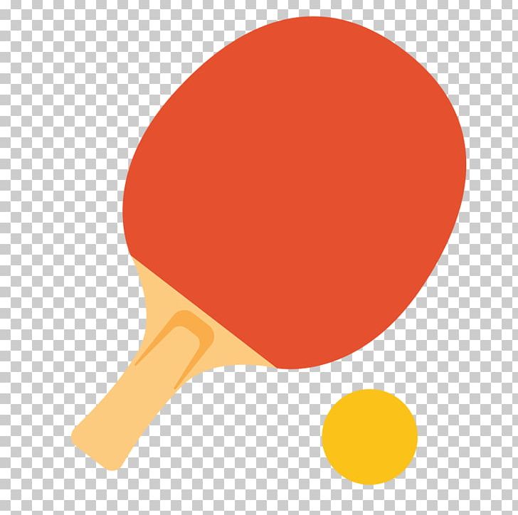 Ping Pong Paddles & Sets Emoji Racket Sports PNG, Clipart, Ball, Circle, Emoji, Line, Orange Free PNG Download