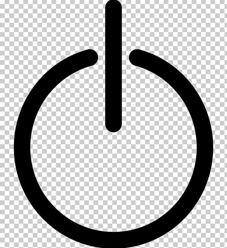Power Symbol Computer Icons PNG, Clipart, Area, Art, Black And White, Circle, Computer Icons Free PNG Download