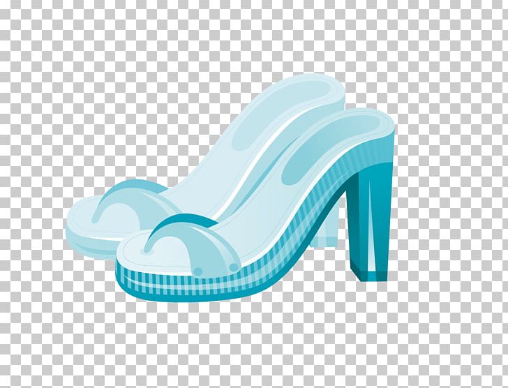 Slipper High-heeled Footwear Shoe Clog Png, Clipart, Accessories, Blue 