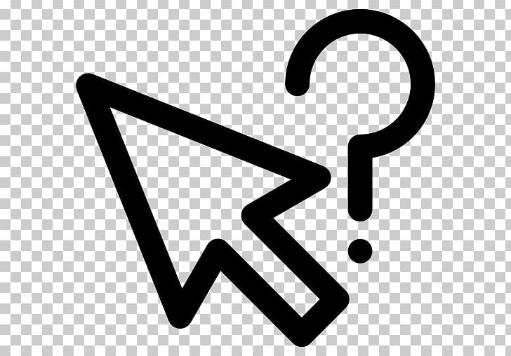 Computer Mouse Pointer Cursor Computer Icons Arrow PNG, Clipart, Angle, Area, Arrow, Arrow Mark, Black And White Free PNG Download