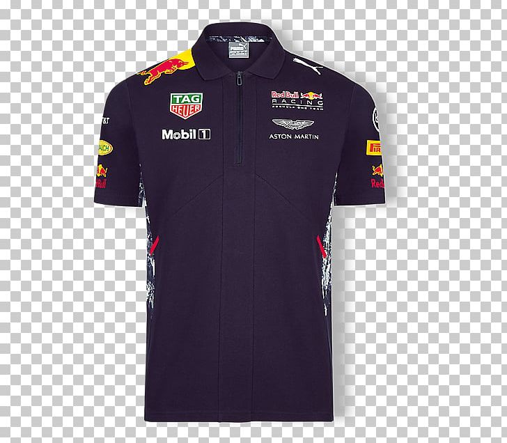 Red Bull Racing Team 2017 Formula One World Championship T-shirt Polo Shirt PNG, Clipart, Active Shirt, Brand, Casual, Clothing, Collar Free PNG Download