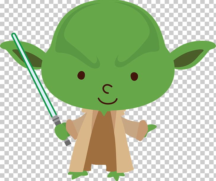 Yoda Chewbacca Anakin Skywalker Luke Skywalker R2-D2 PNG, Clipart, Amphibian, Anakin Skywalker, Animation, Art, Bunting Free PNG Download